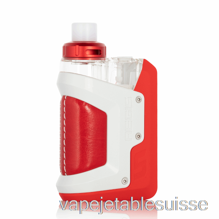 Vape Suisse Geek Vape Aegis Hero 45w Pod Kit Rouge Et Blanc (édition Rip Trippers)